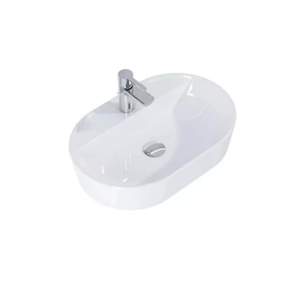 Arezzo design Babette pultra ültethető mosdó 62 cm, fehér AR-145079