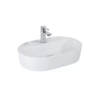 Arezzo design Babette pultra ültethető mosdó 62 cm, fehér AR-145079