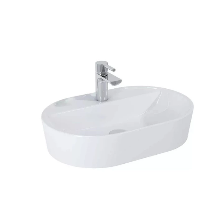 Arezzo design Babette pultra ültethető mosdó 62 cm, fehér AR-145079