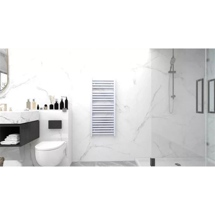 Arezzo design DUO WHITE 1200X500 törölközőszárítós radiátor AR-DU12050W