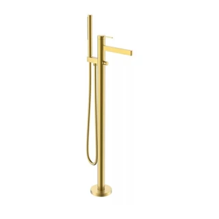 Arezzo design ELEGANT szabadon álló kádtöltő csaptelep, szálcsiszolt arany AR-10095BG