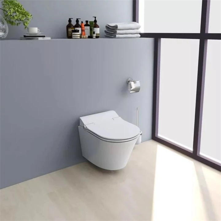 Arezzo design Indiana függesztett Rimless WC csésze okos ülőkével AR-110FR