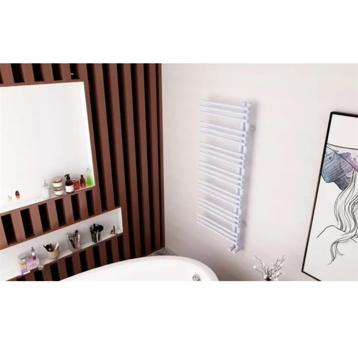 Arezzo design Linear fehér 1250x500 törölközőszárítós radiátor AR-LR12050W