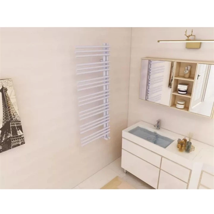 Arezzo design Linear fehér 1250x500 törölközőszárítós radiátor AR-LR12050W