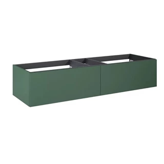 Arezzo design Monterey 160 alsószekrény két fiókkal, matt zöld AR-169475