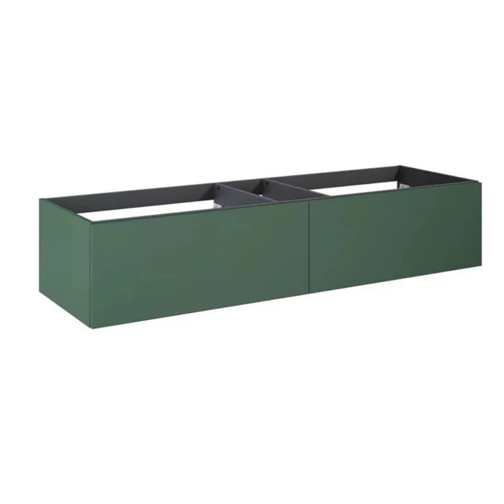 Arezzo design Monterey 160 alsószekrény két fiókkal, matt zöld AR-169475