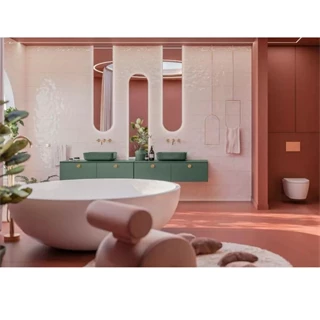 Arezzo design Monterey 160 alsószekrény két fiókkal, matt zöld AR-169475