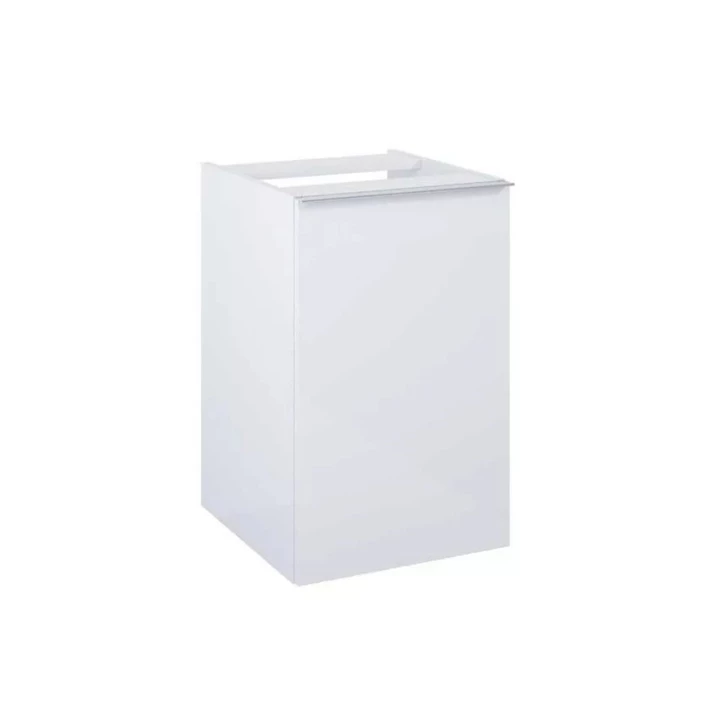 Arezzo design Monterey oldalszekrény szennyeskosárral 40 cm, magasfényű fehér AR-167309 