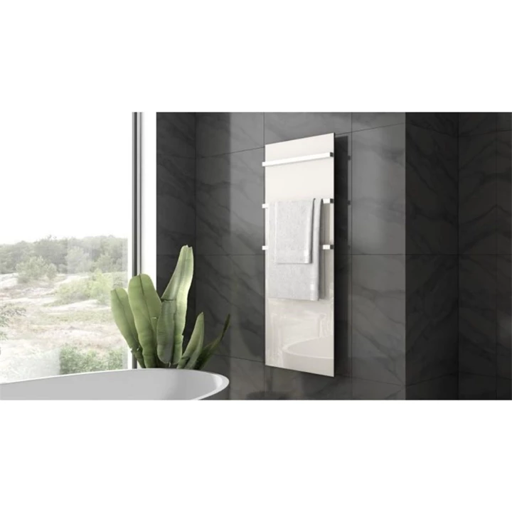 Arezzo design ONYX 3 WHITE elektromos törölközőszárító radiátor  AR-ONYX3MW
