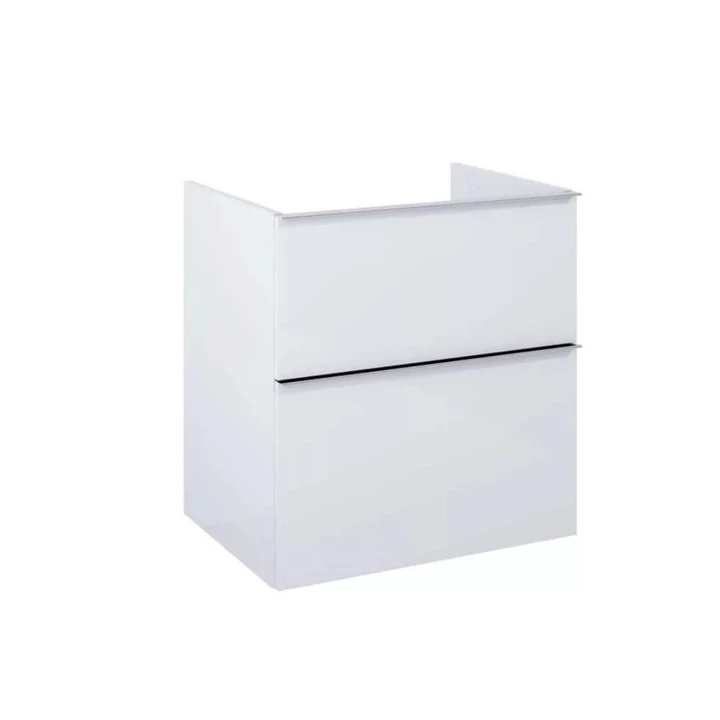 Arezzo design Monterey 60cm-es alsószekrény mosdópulthoz 2 fiókkal magasfényű fehér AR-167089 