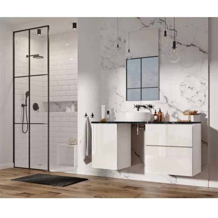 Arezzo design Monterey 60cm-es alsószekrény mosdópulthoz 2 fiókkal magasfényű fehér AR-167089 