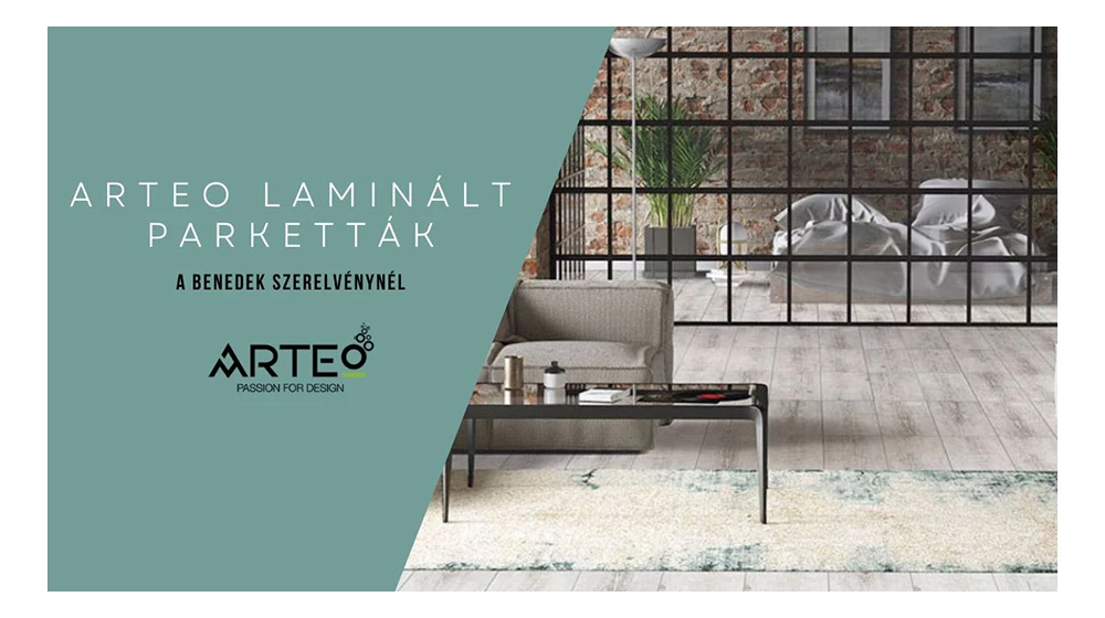 ARTEO® laminált padló a Benedek Szerelvénynél