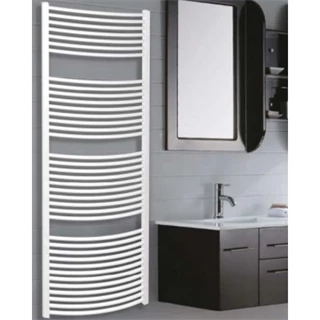 BRH Helidor 400x1250 íves fehér Törölközőszárítós radiátor BRH-HEL400*1250