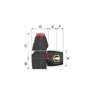 Flamco XStream Vent légleválasztó 1" BM F11002