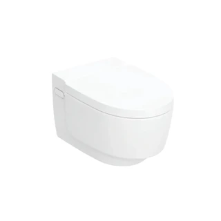 Geberit AquaClean Mera Comfort kerámia fali WC komplett higiéniai berendezés takarólap fehér 146.210.11.1