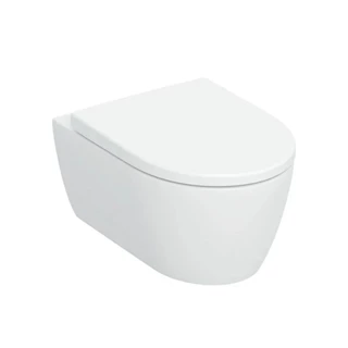 Geberit iCon fali WC mélyöblítésű készlet, zárt forma, TurboFlush, WC-ülőkével 503.046.00.1