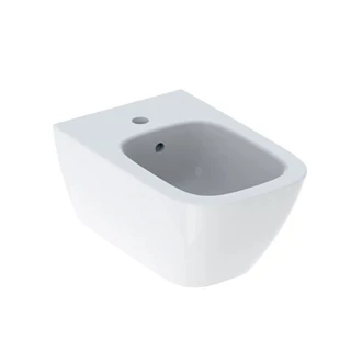 Geberit Smyle Square fali bidé, zárt forma, 54cm, túlfolyóval 500.209.01.1