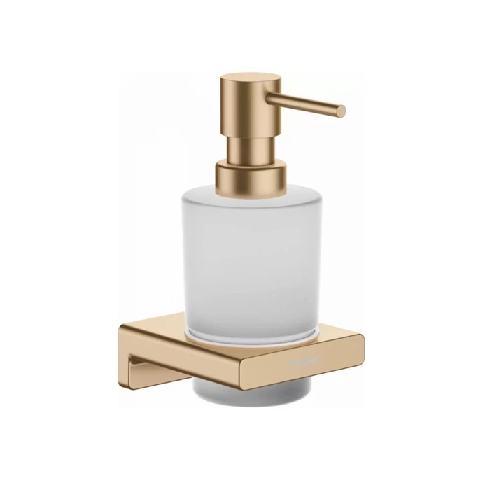 Hansgrohe AddStoris folyékonyszappan adagoló, szálcsiszolt bronz 41745140