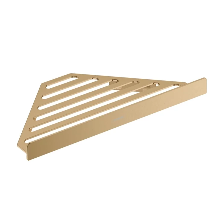 Hansgrohe AddStoris sarokpolc, szálcsiszolt bronz 41741140
