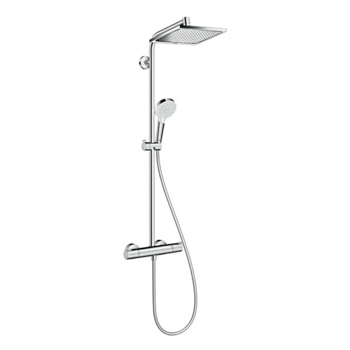Hansgrohe Crometta E 240 Showerpipe termosztátos csapteleppel, króm 27271000