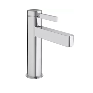 Hansgrohe Finoris egykaros mosdócsaptelep 100, CoolStart, push-open lefolyógarnitúrával, króm 76024000