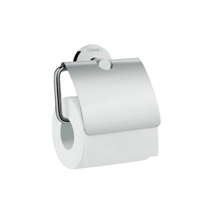 Hansgrohe Logis Universal wc-papír tartó fedéllel 41723000