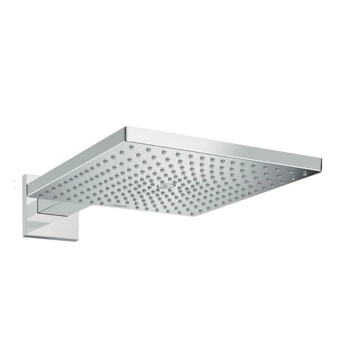 Hansgrohe Raindance Square 300 1jet fejzuhany zuhanykarral 390 mm zuhanykarral 26238000