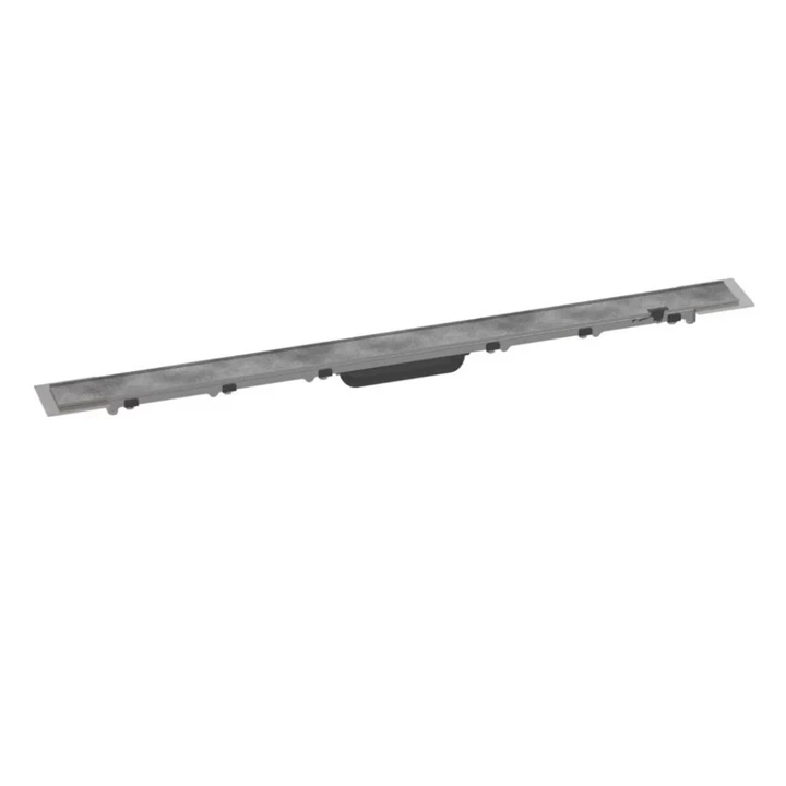 Hansgrohe RainDrain Rock zuhanylefolyó készlet 100 cm, formára vágható és burkolható 56033000