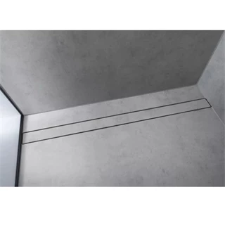 Hansgrohe RainDrain Rock zuhanylefolyó készlet 100 cm, formára vágható és burkolható 56033000