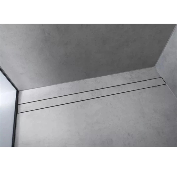Hansgrohe RainDrain Rock zuhanylefolyó készlet 100 cm, formára vágható és burkolható 56033000