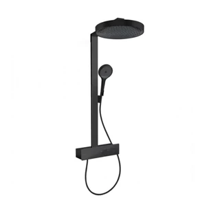 Hansgrohe Rainfinity Showerpipe 360 1jet zuhanyrendszer, matt fekete 26853670
