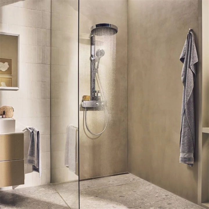 Hansgrohe Rainfinity Showerpipe 360 1jet zuhanyrendszer, króm 26853000