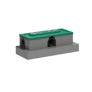 Hansgrohe uBox universal alapkészlet lineáris zuhanylefolyóhoz, standard telepítéshez 01001180