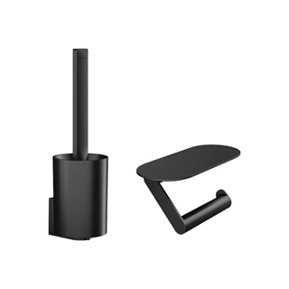 Hansgrohe WallStoris WC szett, matt fekete 27969670