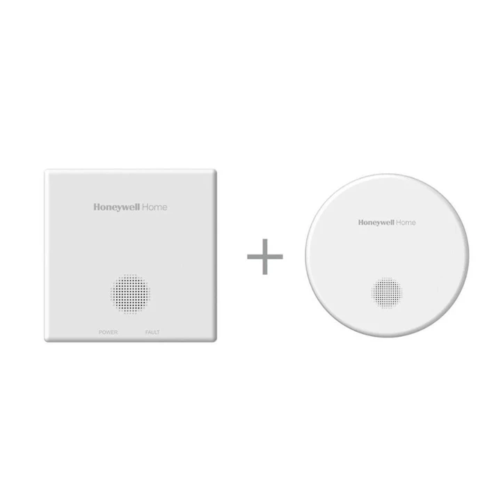 Honeywell R200C-2 szén-monoxid (CO) vészjelző + R200S-2 füstérzékelő R200C-2+R200S-2  CSOMAG