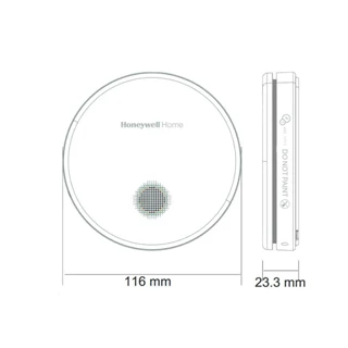 Honeywell R200C-2 szén-monoxid (CO) vészjelző + R200S-2 füstérzékelő R200C-2+R200S-2  CSOMAG