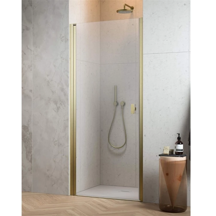 Radaway Nes Brushed Gold DWJ I szálcsiszolt arany zuhanyajtó 10026090-99-01L