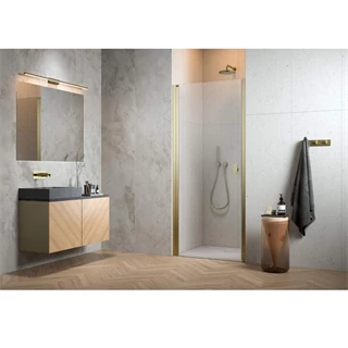 Radaway Nes Brushed Gold DWJ I szálcsiszolt arany zuhanyajtó 10026090-99-01L