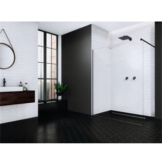 Radaway Modo New Black II 75 Walk-in zuhanyfal 389075-54-01