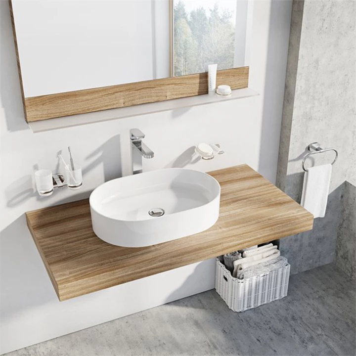 Ravak Mosdó Ceramic 550 O Slim, kerámia, fehér XJX01155001