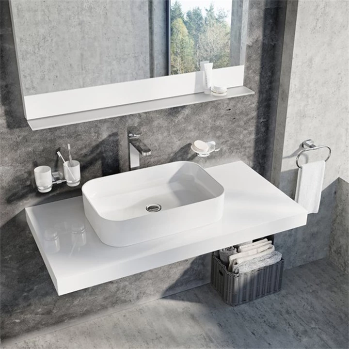 Ravak Mosdó Ceramic 550 R Slim, kerámia, fehér XJX01155002