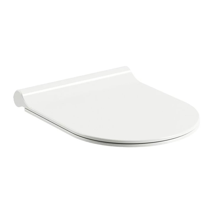Ravak WC ülőke Uni króm, Slim, fehér X01550