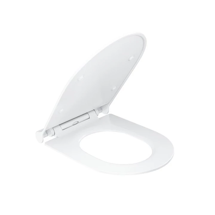 Ravak WC ülőke Uni króm, Slim, fehér X01550