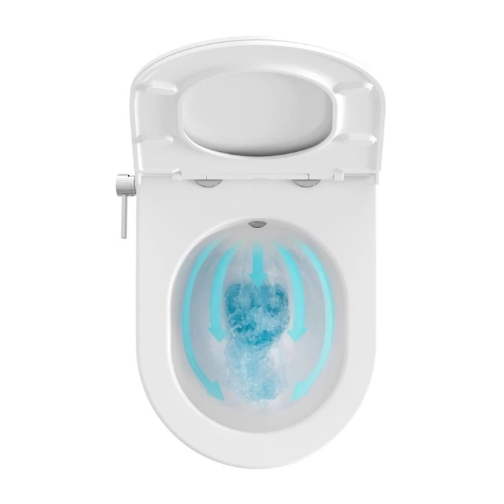 Ravak Uni Chrome RimOff WC és bidé fúvókával X01912