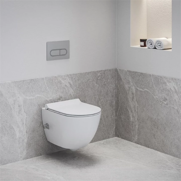 Ravak Uni Chrome RimOff WC és bidé fúvókával X01912
