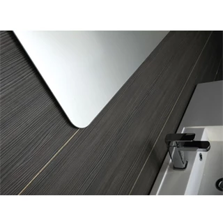 Sapho ISHAPE 100x50 cm tükör, lekerekített sarkokkal, akasztó nélkül AG510