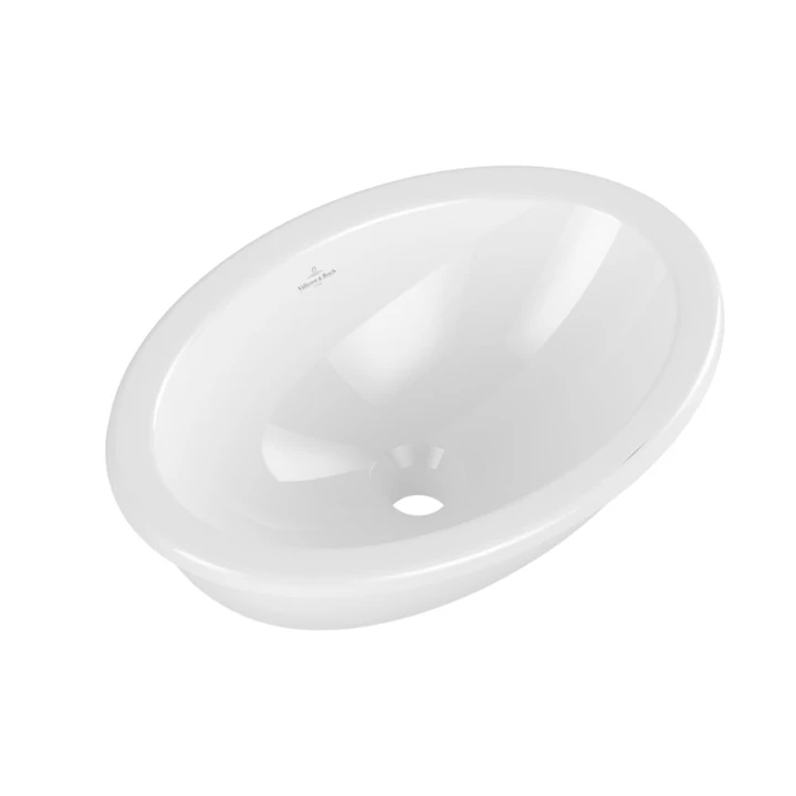 Villeroy and Boch Loop & Friends Alulról beépíthető mosdó 43x29 cm fehér alpin 4A530101