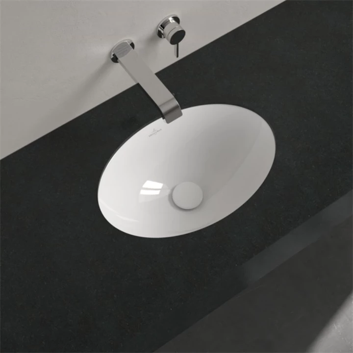 Villeroy and Boch Loop & Friends Alulról beépíthető mosdó 43x29 cm fehér alpin 4A530101