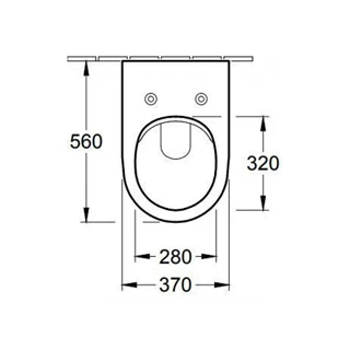 Villeroy and Boch Subway 2.0 fali wc csésze kombipack, DirectFlush, mélyöblítésű, SlimSeat soft-close QuickRelease ülők 