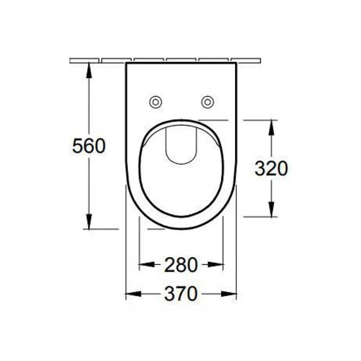 Villeroy and Boch Subway 2.0 fali wc csésze kombipack, DirectFlush, mélyöblítésű, SlimSeat soft-close QuickRelease ülők 